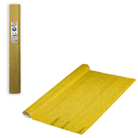Бумага гофр. Brauberg Fiore 140 г/м2 желтое золото (911) 50х250 см 112600 цена за 2 шт , 